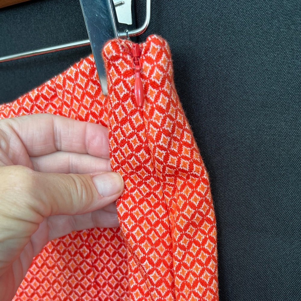 💃 Cabi Matchmaker Skort in orange, women’s size 4. Flirty Skirt-Short Combo - Picture 8 of 15